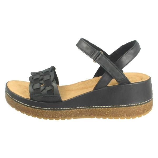 Clarks Womens Clarks Wedge Sandals Kassanda Bar
