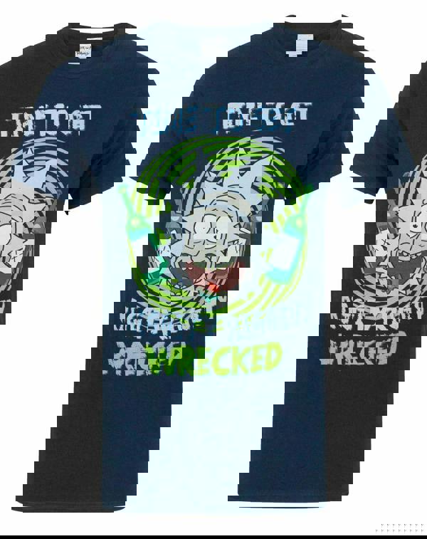 Rick And Morty Mens Blue Rick Short Sleeved T-Shirt