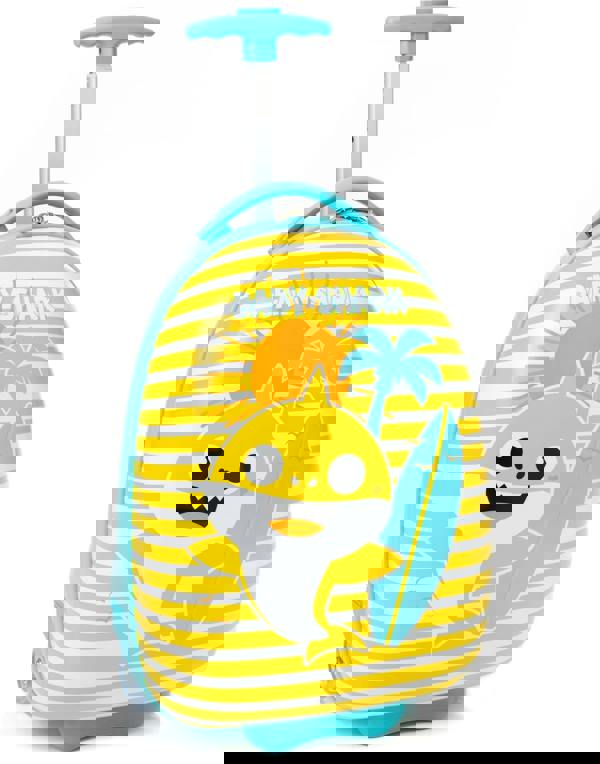 Baby Shark Unisex Kids Yellow Small Suitcase (One Size)