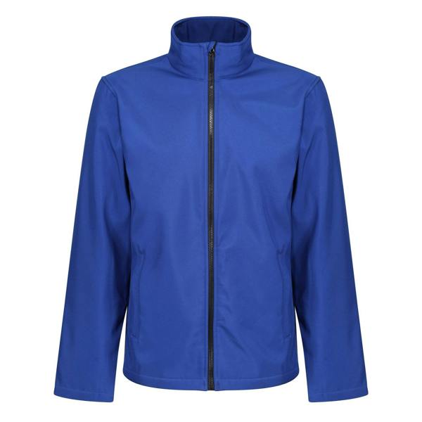 Regatta Standout Mens Ablaze Printable Soft Shell Jacket - Royal Blue/Black