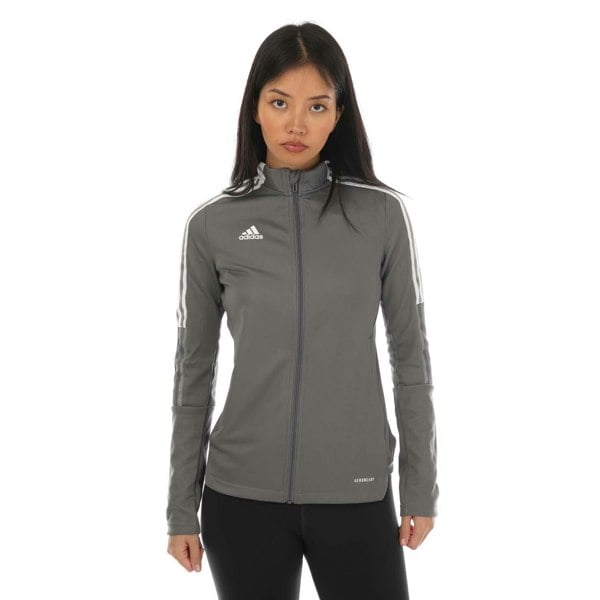 Adidas Womens Tiro 21 Track Jacket - Grey
