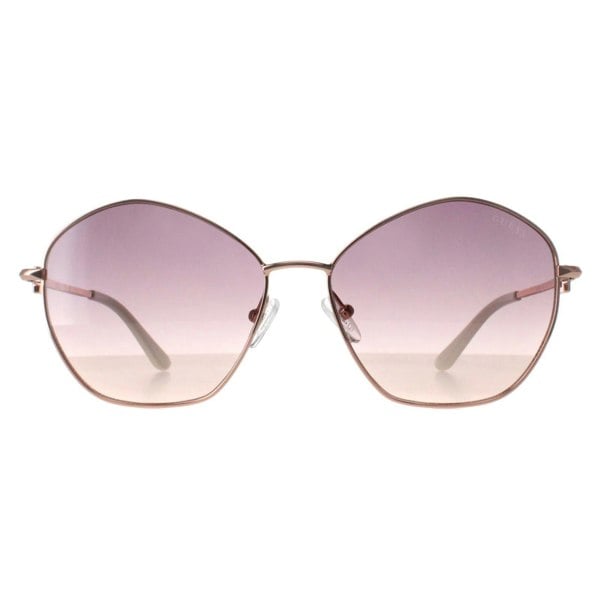 Guess Sunglasses GU7907 28Z Shiny Rose Gold Rose Gradient