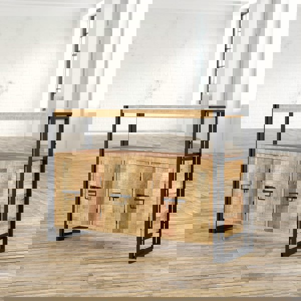 IH Design Herica Industrial Mintis Sideboard with 3 Doors