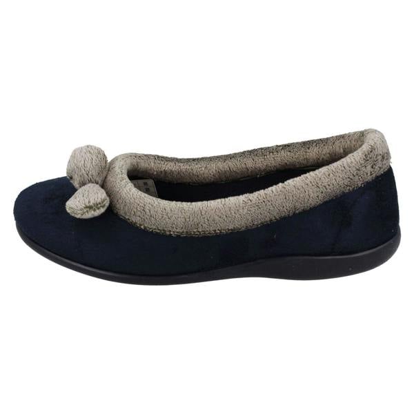 Rosebank Ladies Rosebank Memory Foam Slippers Lucy
