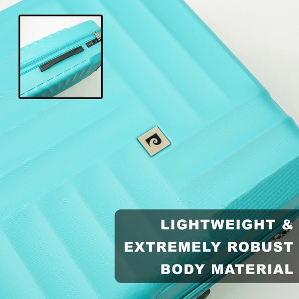 Pierre Cardin Soleil Hard Shell Suitcase Wheeled Luggage