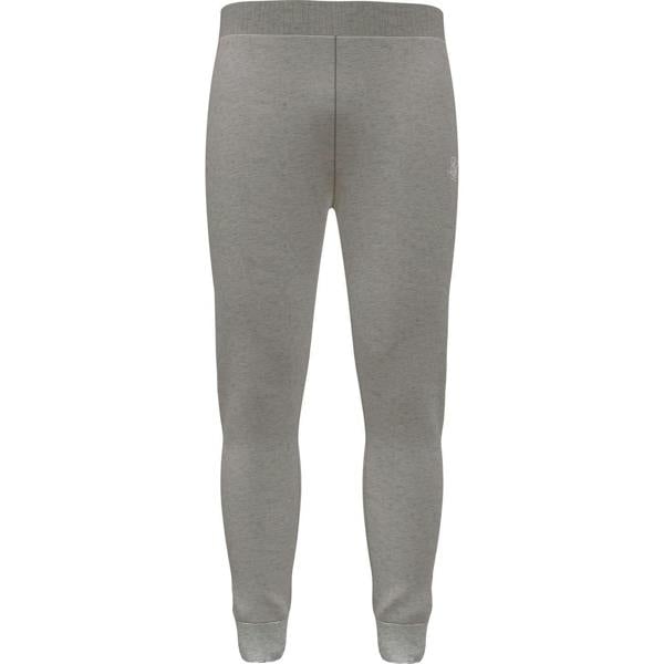 SikSilk Mens Fleece Joggers - Grey Marl - 