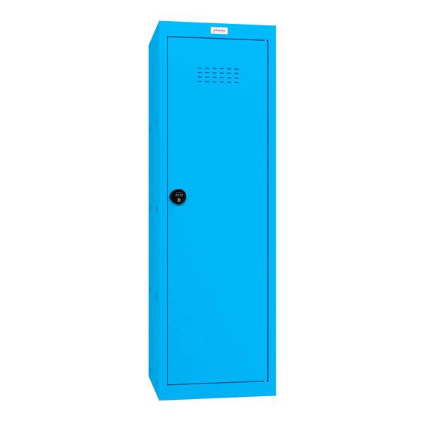 Phoenix Safe Phoenix CL1244BBC Size 4 Blue Cube Locker with Combination Lock