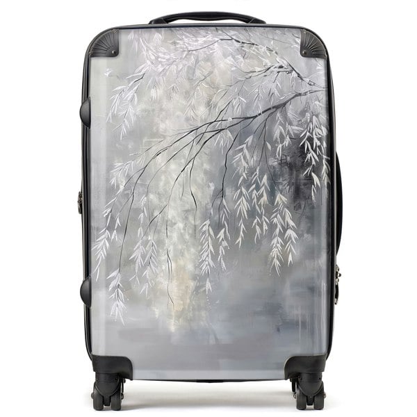 Warren Reed Wintery Tree Suitcase