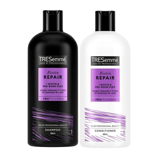 TRESemmé Shampoo & Conditioner Set 680ml w/ Vitamins B, C & E for All Hair Types