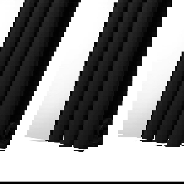 Monstershop Oval Mirror Radiator - 1800mm x 380mm - Black