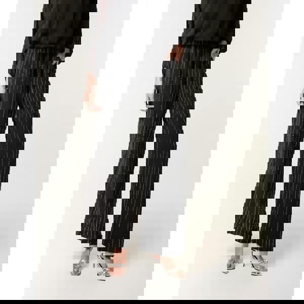 Blue Vanilla Sparkle Wide Leg Trousers