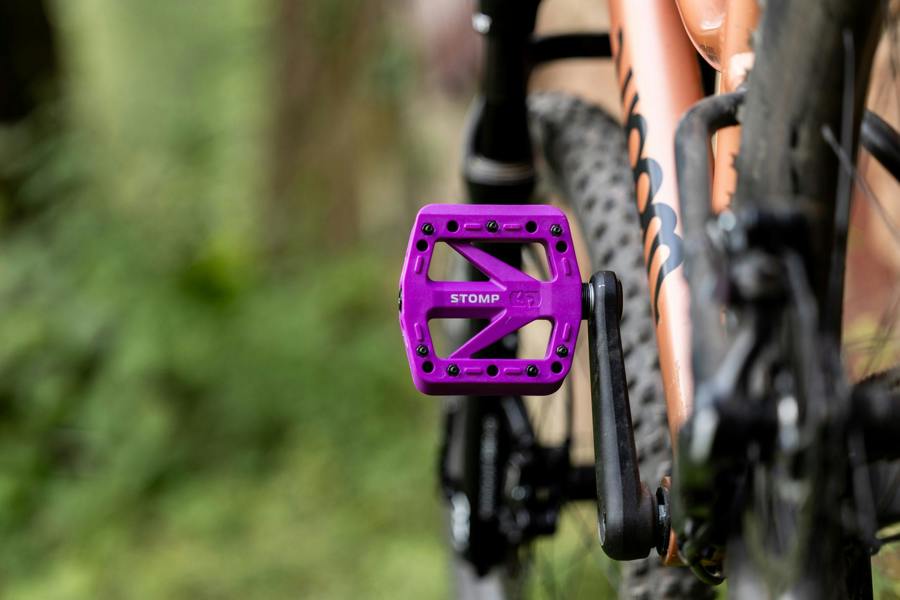 Oxford Stomp Junior Nylon Flat Pedals Purple