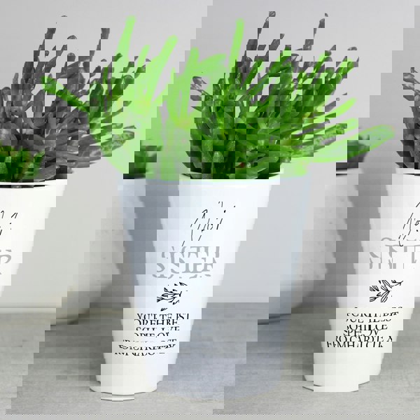 Personalised Memento Company Personalised Free Text Plant Pot