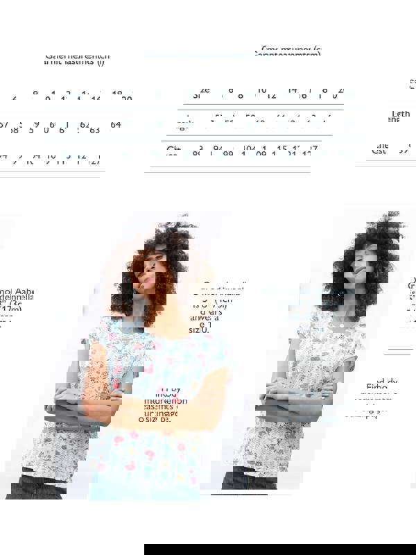 Kite Womens Organic Alum Slub Jersey Top Flower Press