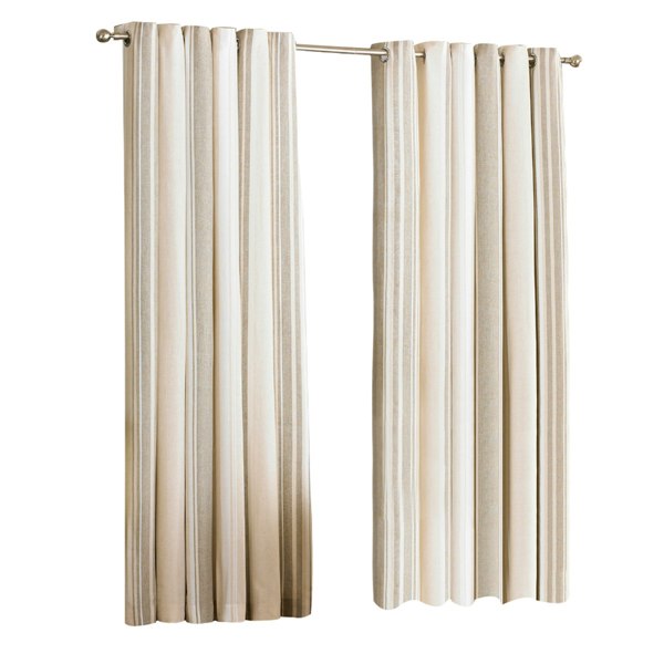 Riva Home Broadway Ringtop Curtains - Coffee