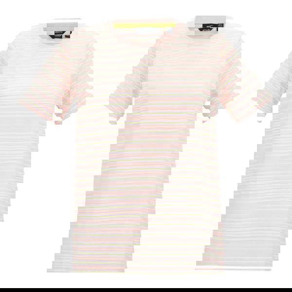 Regatta Womens/Ladies Bayletta Striped T-Shirt - Pink Haze - 