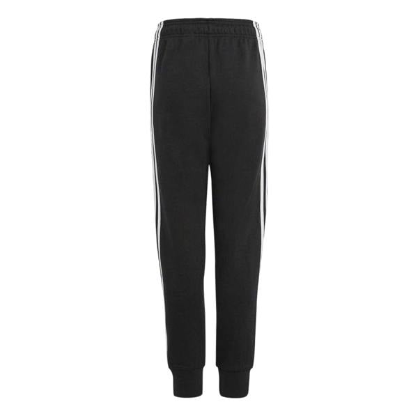 Adidas Childrens/Kids Side Stripe Regular Joggers - Black/White - 