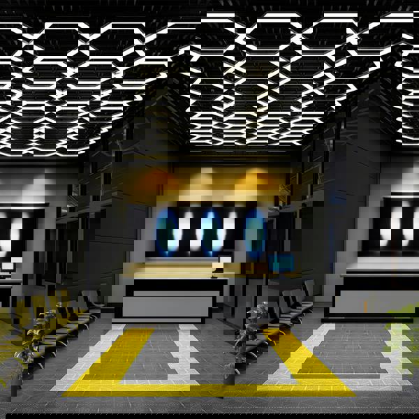 Nicoman Modular Interlocking Ribbed & Solid Garage Floor Tiles