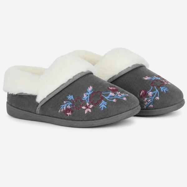 Sleepers CLARE Full Slippers Slippers   in  Grey