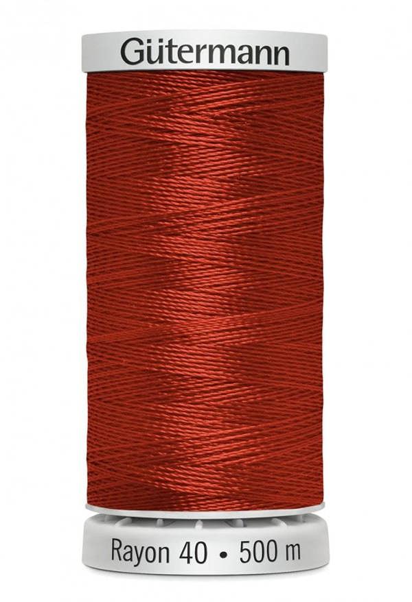 Gutermann No 40 Sulky Rayon Embroidery Thread 500m Rayon Thread Suitable For Embroidery