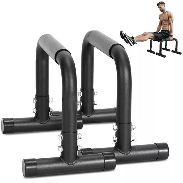 Havendro Dip Bars Dip Stand Station 500lbs Capacity Home Gym Strength Training Workout Equipment