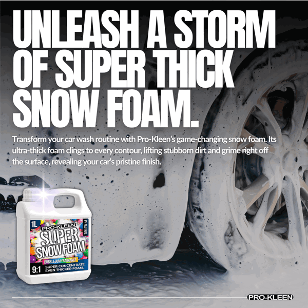 ProKleen Pro-Kleen Super Snow Foam Car Shampoo 2L Bubblegum