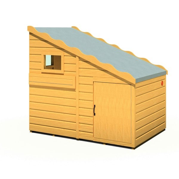 Shire Command Post 6x4 Childrens Playhouse with 12mm Shiplap cladding - Best Shed