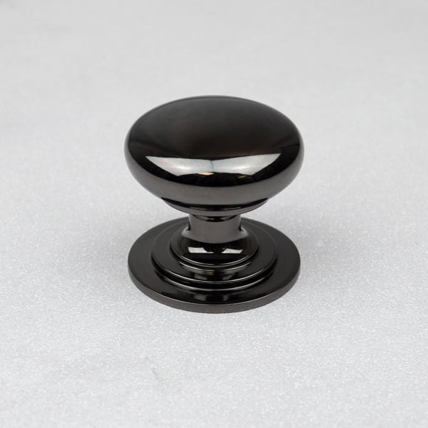 Handle & Home Black Nickel Knob and Cup Handle