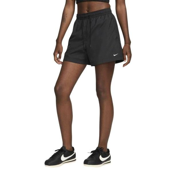 Nike Womens/Ladies Woven Relaxed Fit Shorts - Black - 
