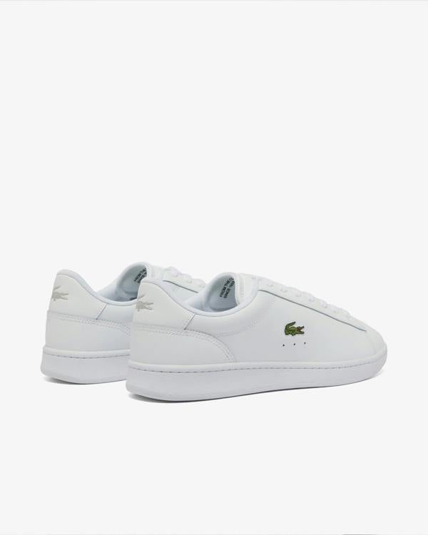 Lacoste Carnaby Set Mens Court Trainers - White/White 21G | CHO | Designer Mens Trainers
