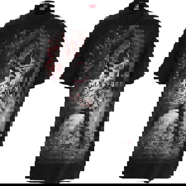 DEAD KISS - T-Shirt Black - Spiral USA