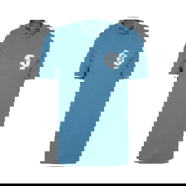 Mountain Warehouse Mens St Ives Sailboat T-Shirt - Dark Blue - 