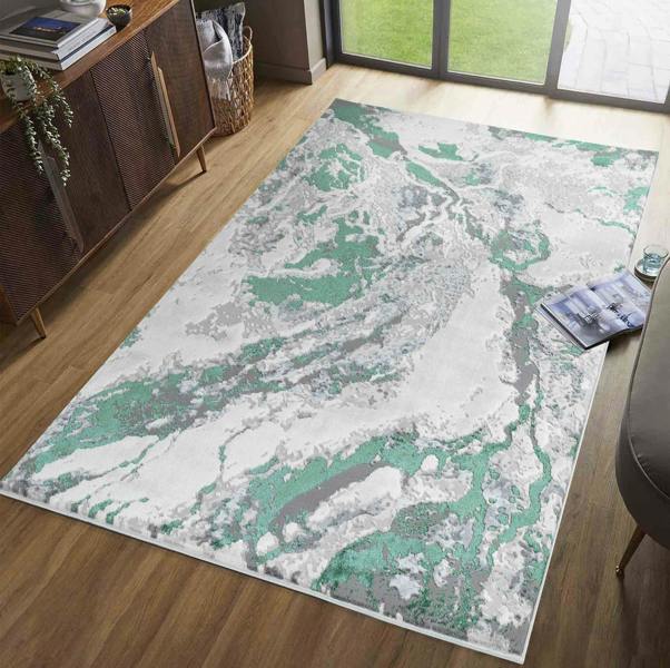 Smart Living Carved Rug Emperor 325 - Aqua
