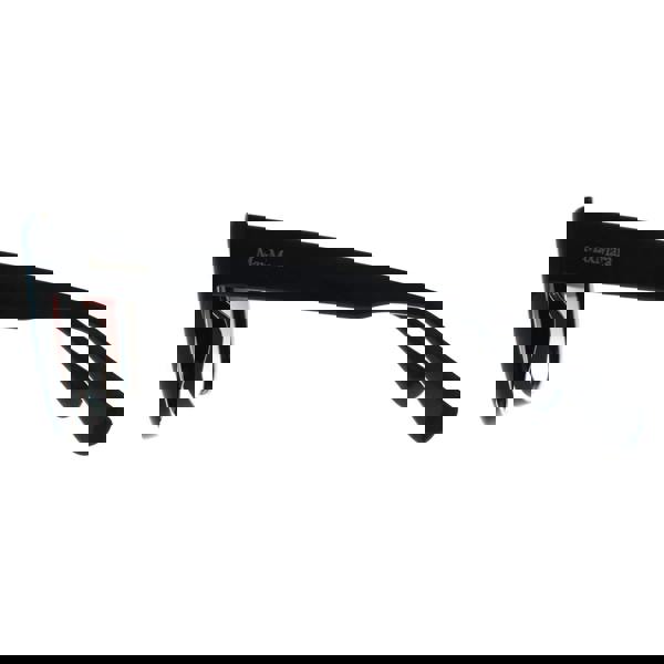 Max Mara Sunglasses MM0040 Logo 11 01B Shiny Black Smoke Grey Gradient