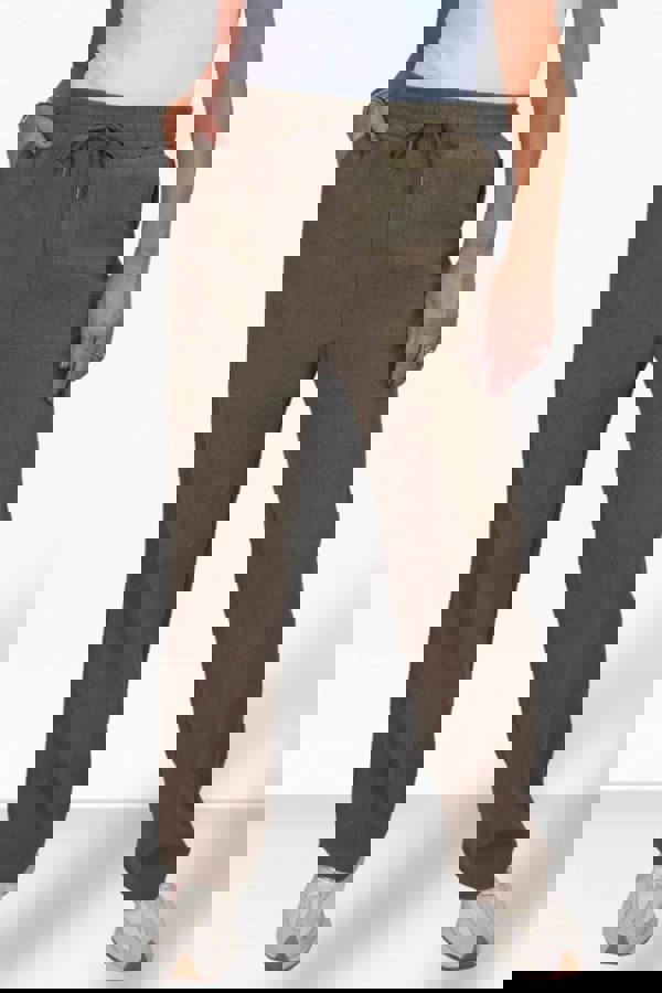 Paulo Due Womens Comfort Fleece Straight Leg Jogger Trousers