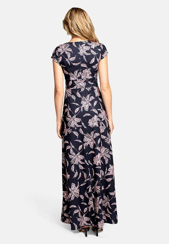 HotSquash Cap Sleeve Jersey Maxi Dress