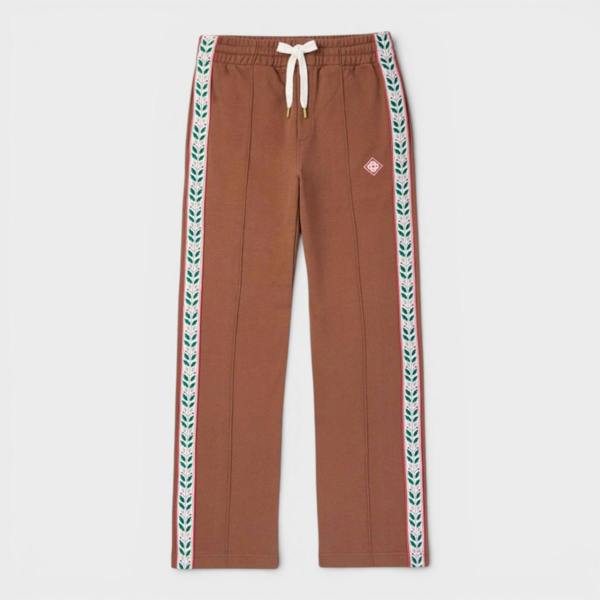 Casablanca Motosport Laurel Tape Jogger Brown