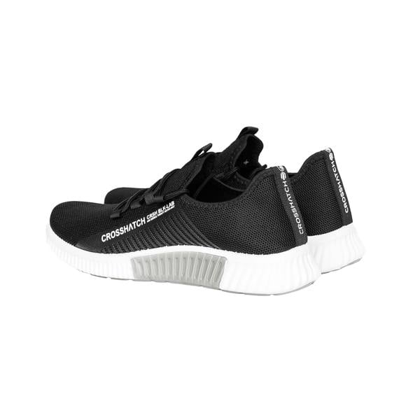 Crosshatch Mens Nimbus Trainers - Black - 
