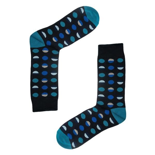 Jemsox 5pk Heritage Quintet - Organic Cotton Comfort Welt Socks (One Size UK 6-9)