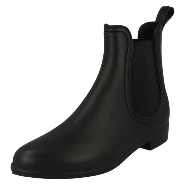 Spot On Ladies Spot On Chelsea Boot Style Ankle Boot
