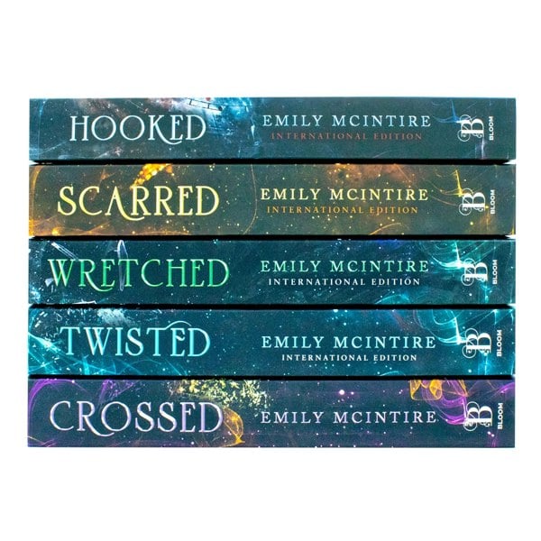 Bloom Books Never After Series by Emily McIntire 5 Books Collection Set