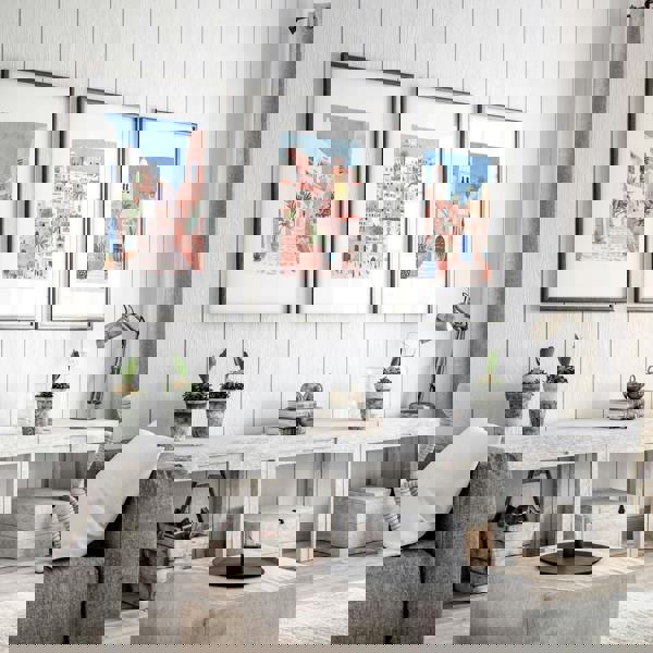 Home Decor Living Room Pictures | Set of 3 Beach Decor Wall art Prints