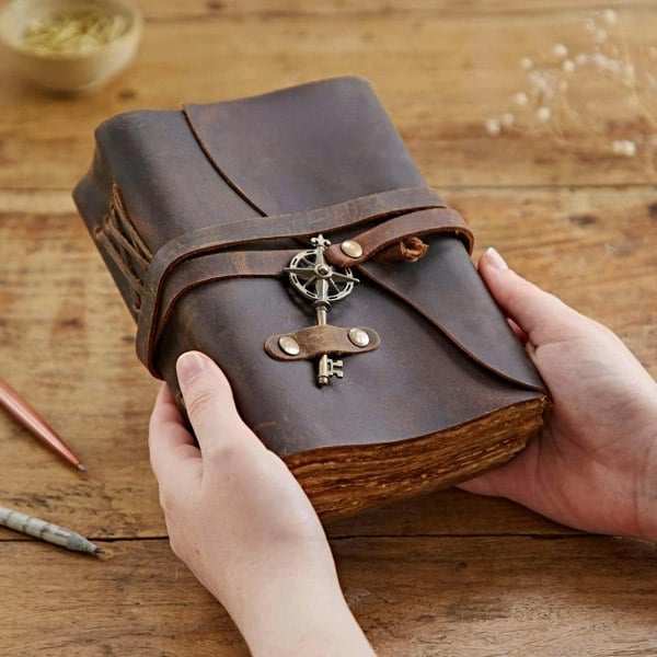 Paper High Key Buffalo Leather Journal
