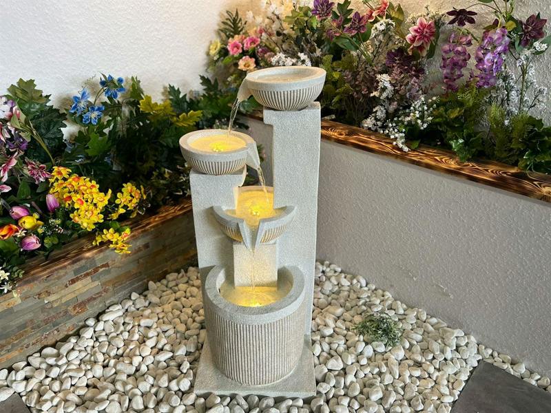 Tranquillity Water Features Diablo Pour Contemporary Water Feature