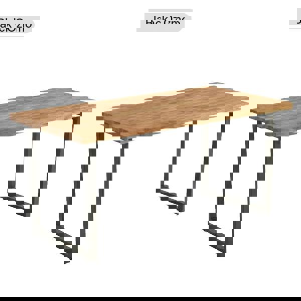 TRL Furniture Staved Oak Office Desk