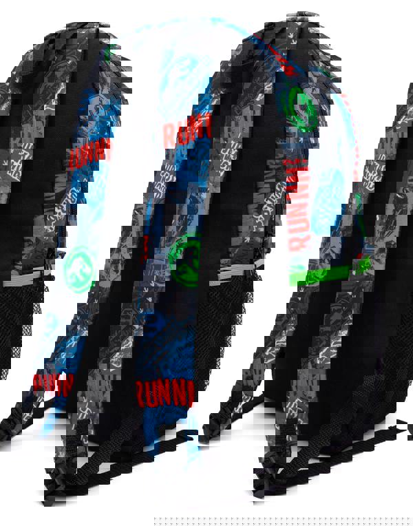 Jurassic World Boys Black Logo 4 Piece Backpack Set (One Size)