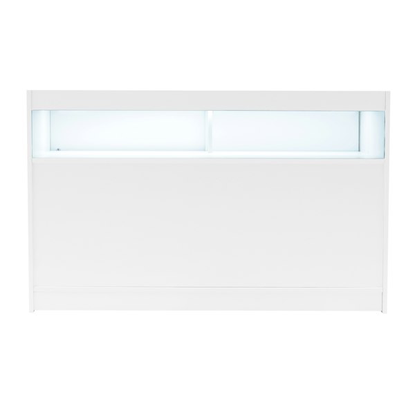 Monstershop Luna LED Shop Counter Set CM60, TB60 & 2 x B1500 - White