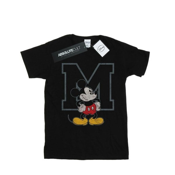 Disney Boys Mickey Mouse Classic M T-Shirt - Black