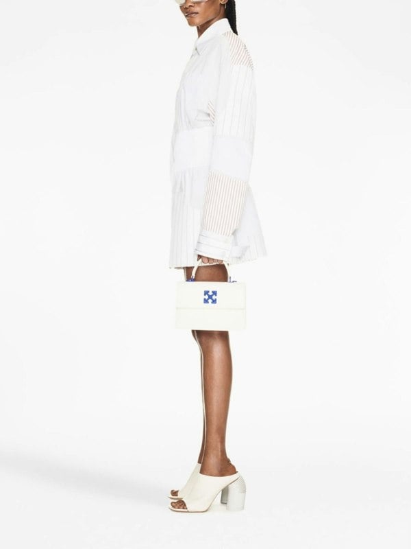 Off White Jitney 1.4 Top Handle White - Supplied FashionOff - White