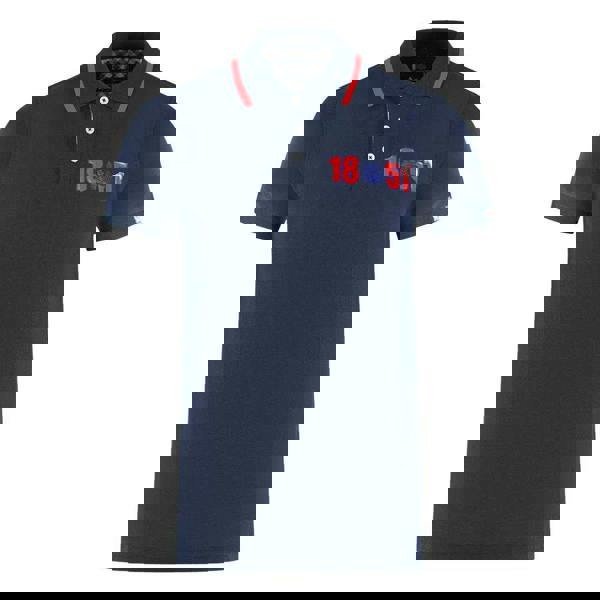 Aquascutum Unisex Adult London 1851 Polo Shirt - Navy - 